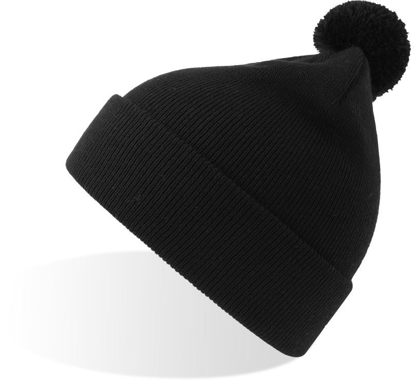 Kid Wind-S Beanie mit Pompom Atlantis 0313