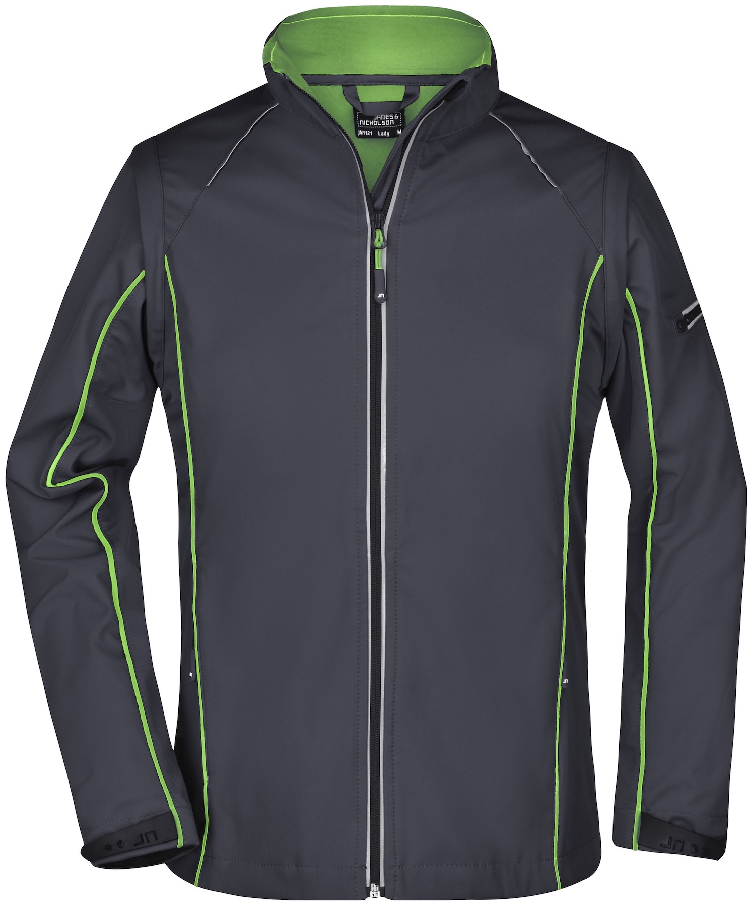 iron grey/ green