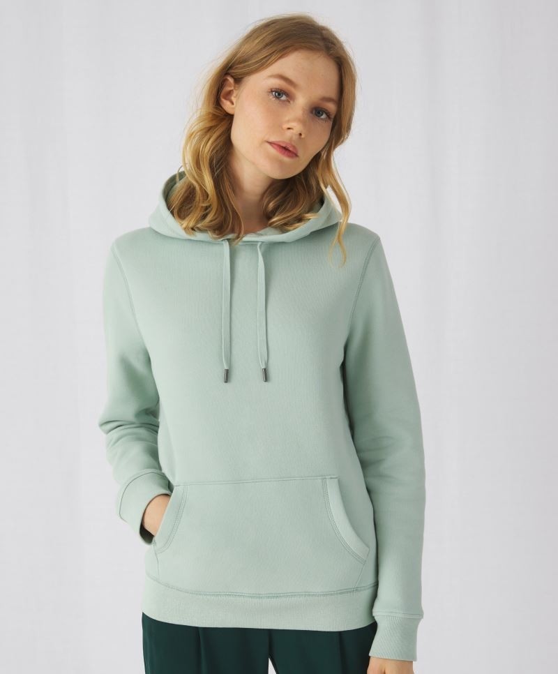 BCW02Q-foto QUEEN Hooded Sweat B&C W02Q