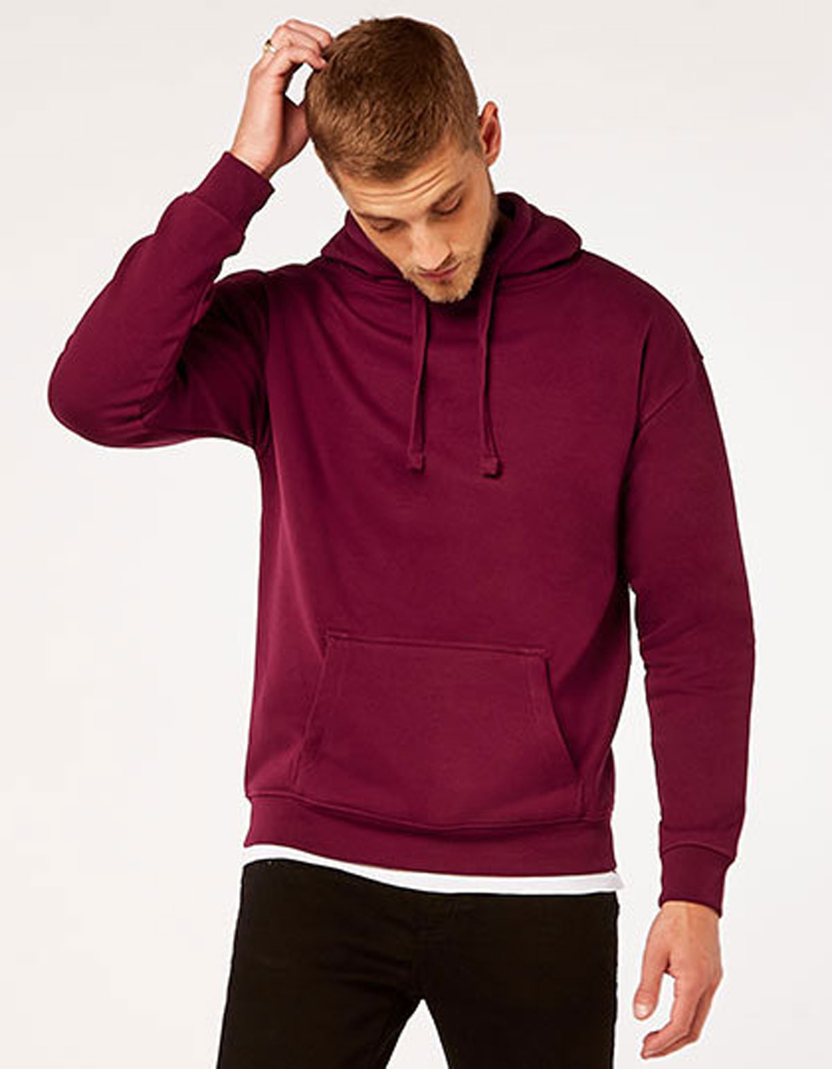 K333-Model Regular Fit Hoodie Kustom Kit K333
