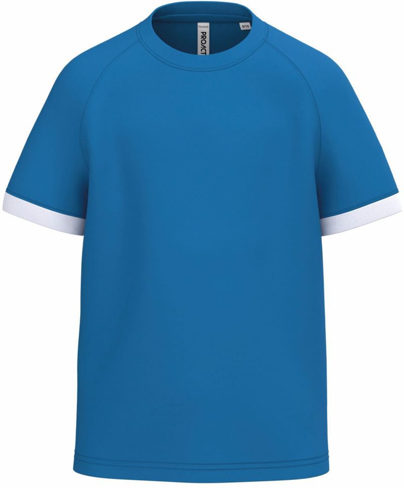 Kinder Kontrast Sport Shirt ProAct PA4046