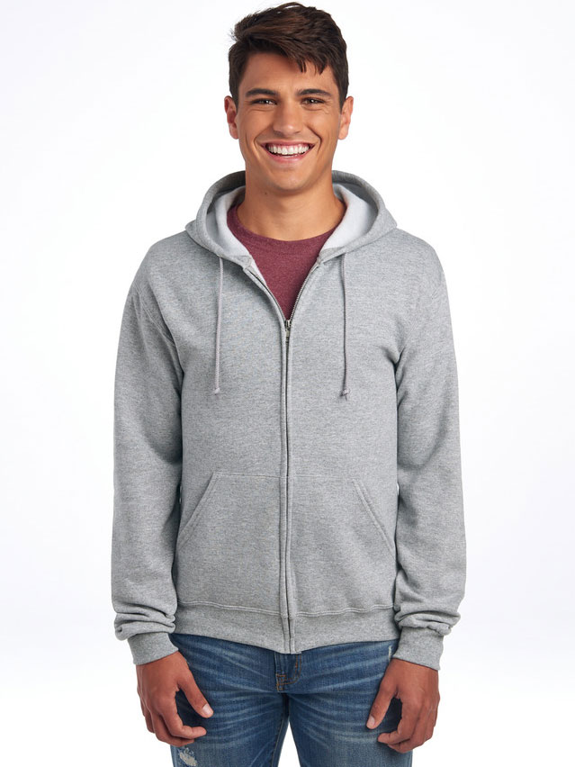 Nublend® Full-Zip Hooded Sweatshirt Jerzees 993M Nublend® Full-Zip Hooded Sweatshirt Jerzees 993M