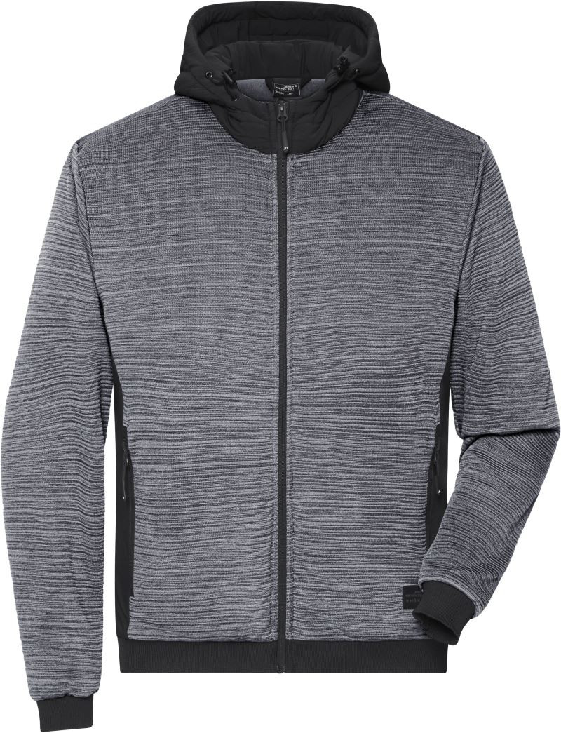 JN1844-carbon carbon melange/ black