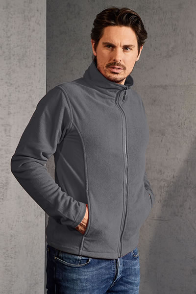 7910-steelgrey Promodoro Men's Fleece Jacket C⁺ 7910