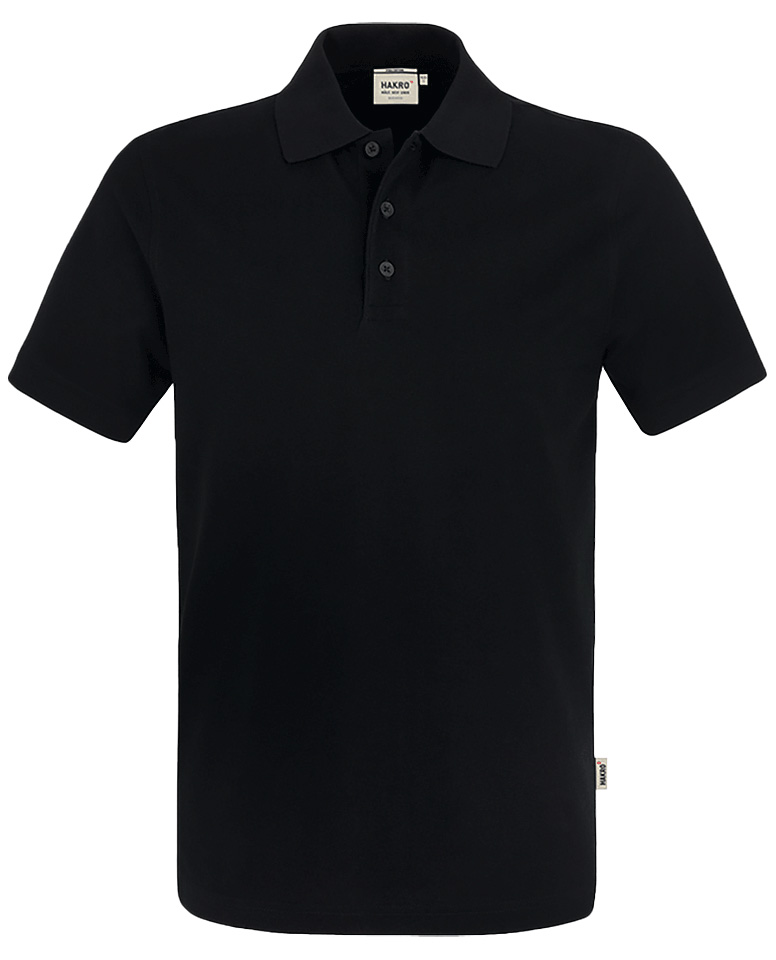 0801-black1 Hakro Poloshirt Pima-Cotton 0801