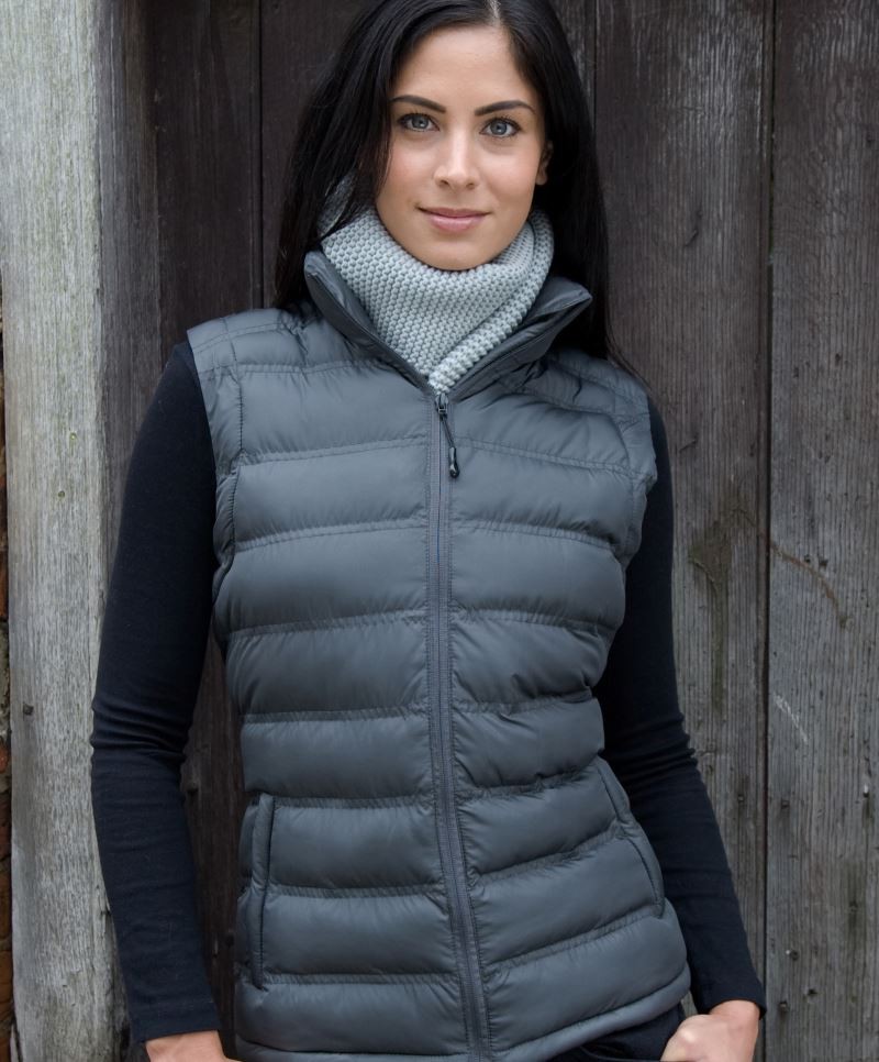 R193F-foto Ladies Ice Bird Padded Gilet Result 193F