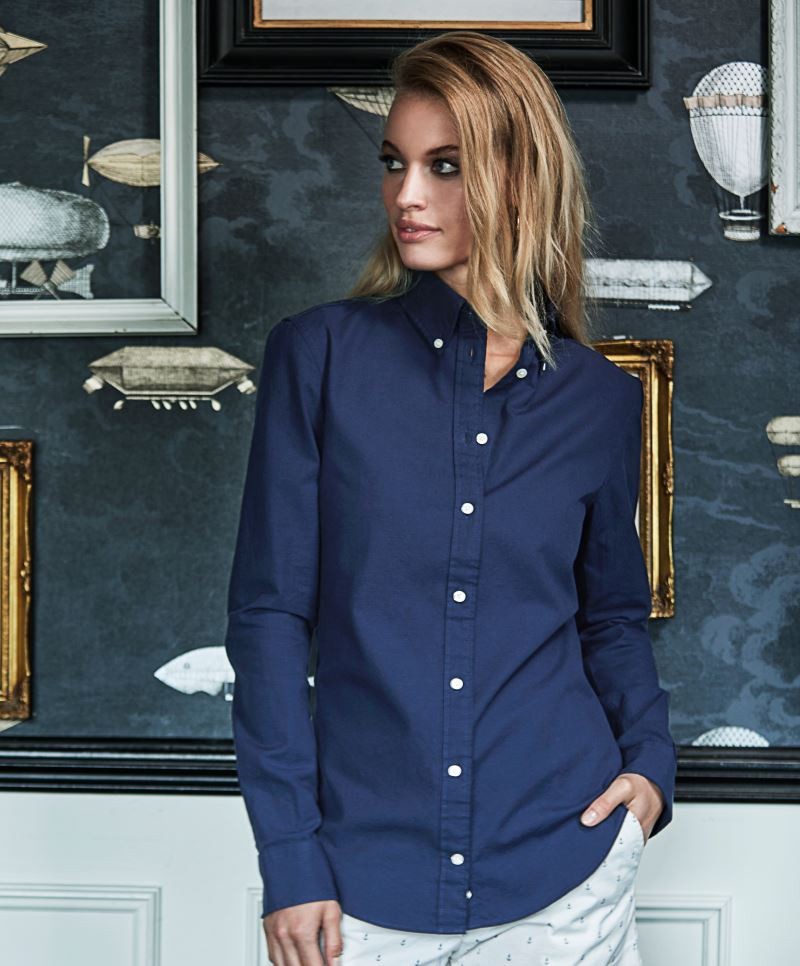 TJ4001-foto Ladies Perfect Oxford Shirt Tee Jays 4001