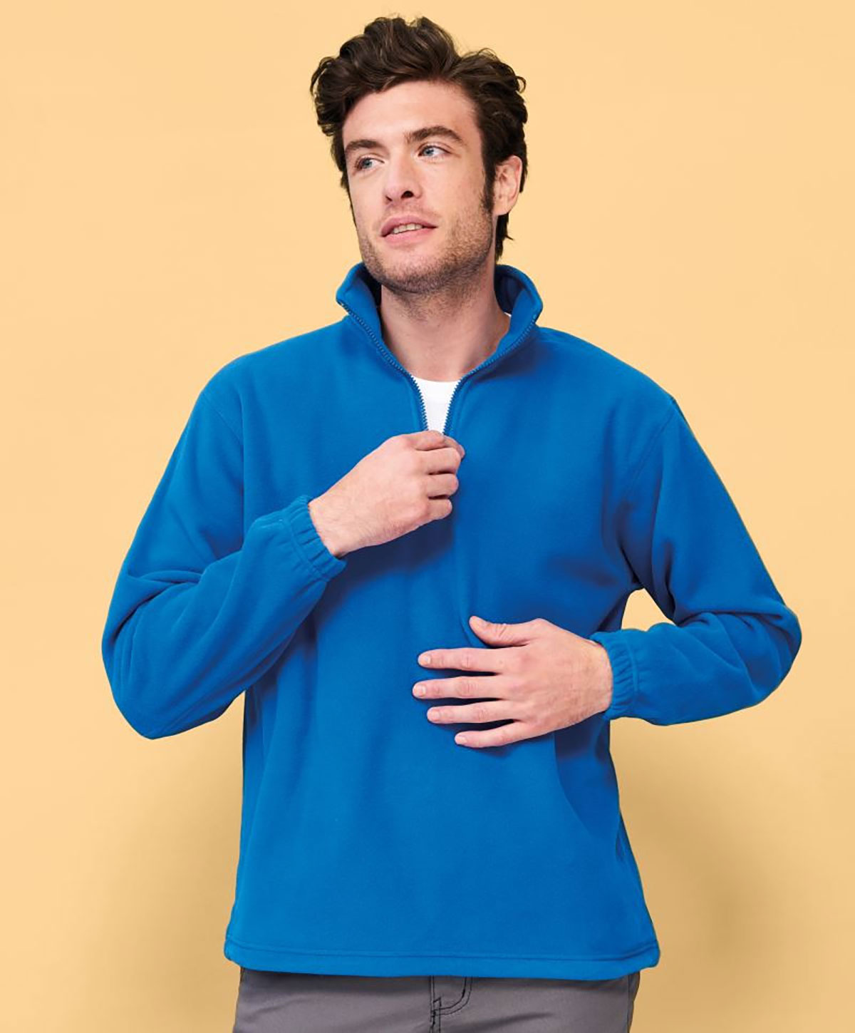 Ness-foto Fleece mit 1/2 Zip Ness Sol's 5600