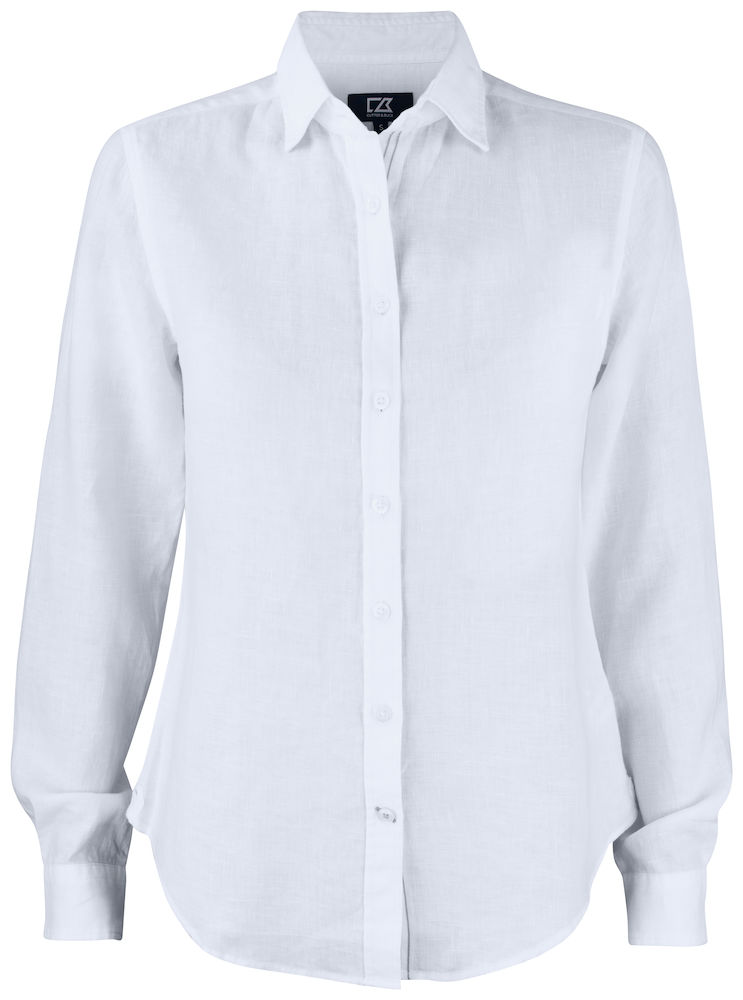 Summerland-linen-shirt-ladies-white white