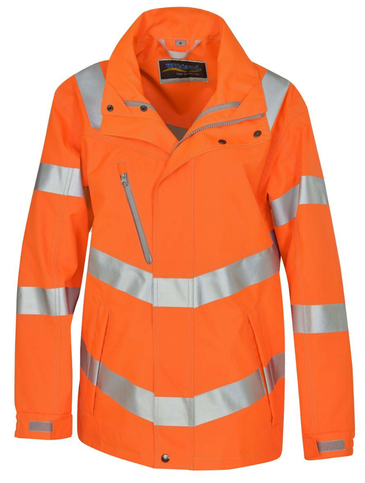 9639_orange Parka ISO 20471 Klasse 3/ EN343 Kl. 3 Wikland 9639