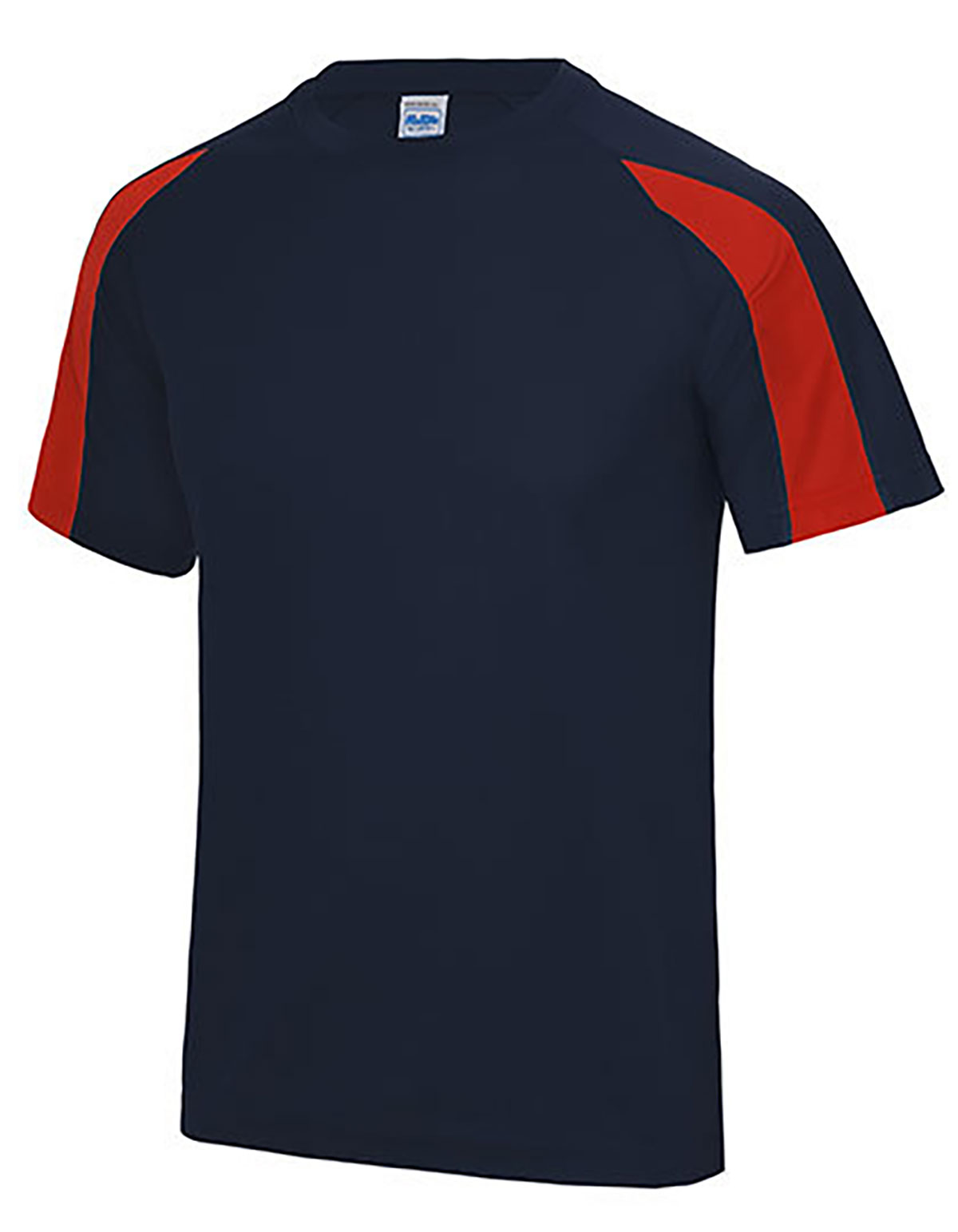 JC003-frenchnavy-red jet black/ fire red
