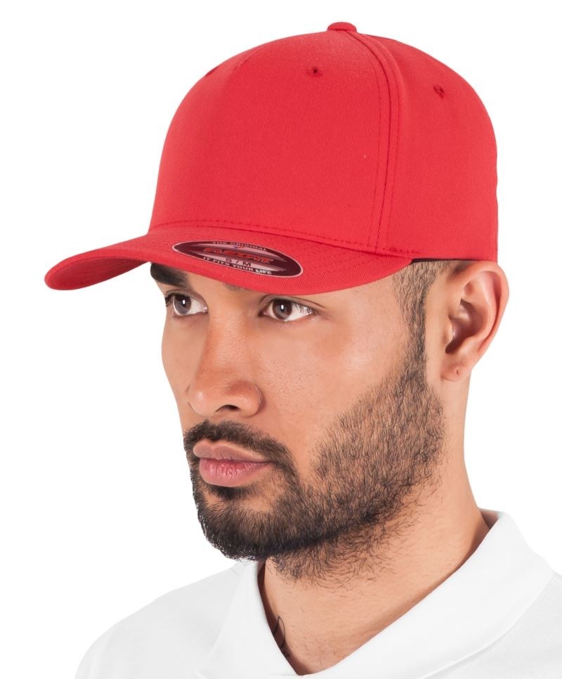 6560-M 5 Panel Flexfit Cap 6560