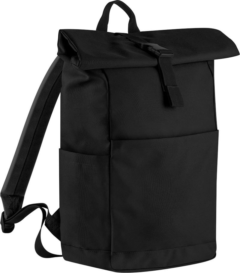 Roll-Top Rucksack "Premium Recycled" BagBase BG186 Roll-Top Rucksack "Premium Recycled" BagBase BG186