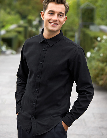 NE67001-foto Mens Twill Shirt Neutral 67001