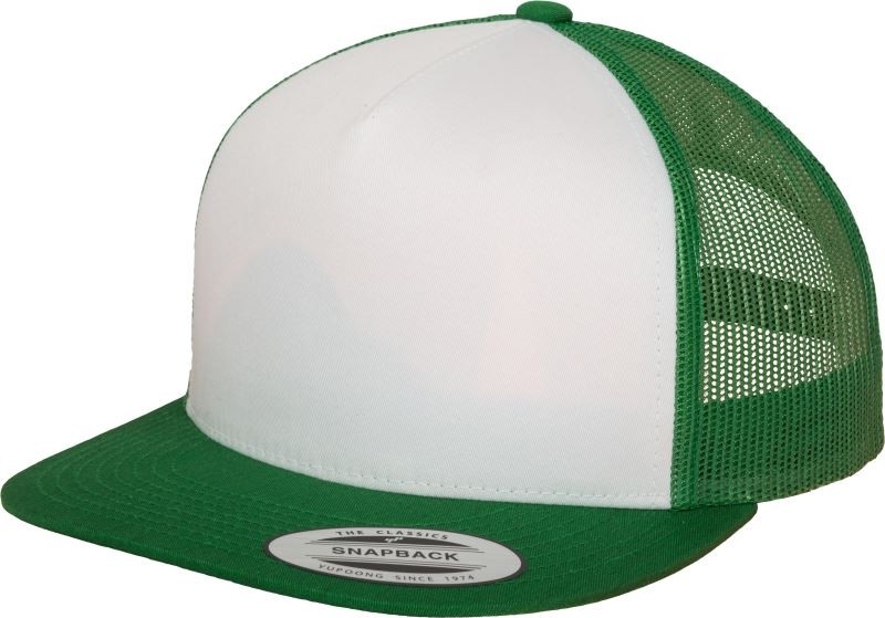 6006-kellygreen-white white/ kelly green