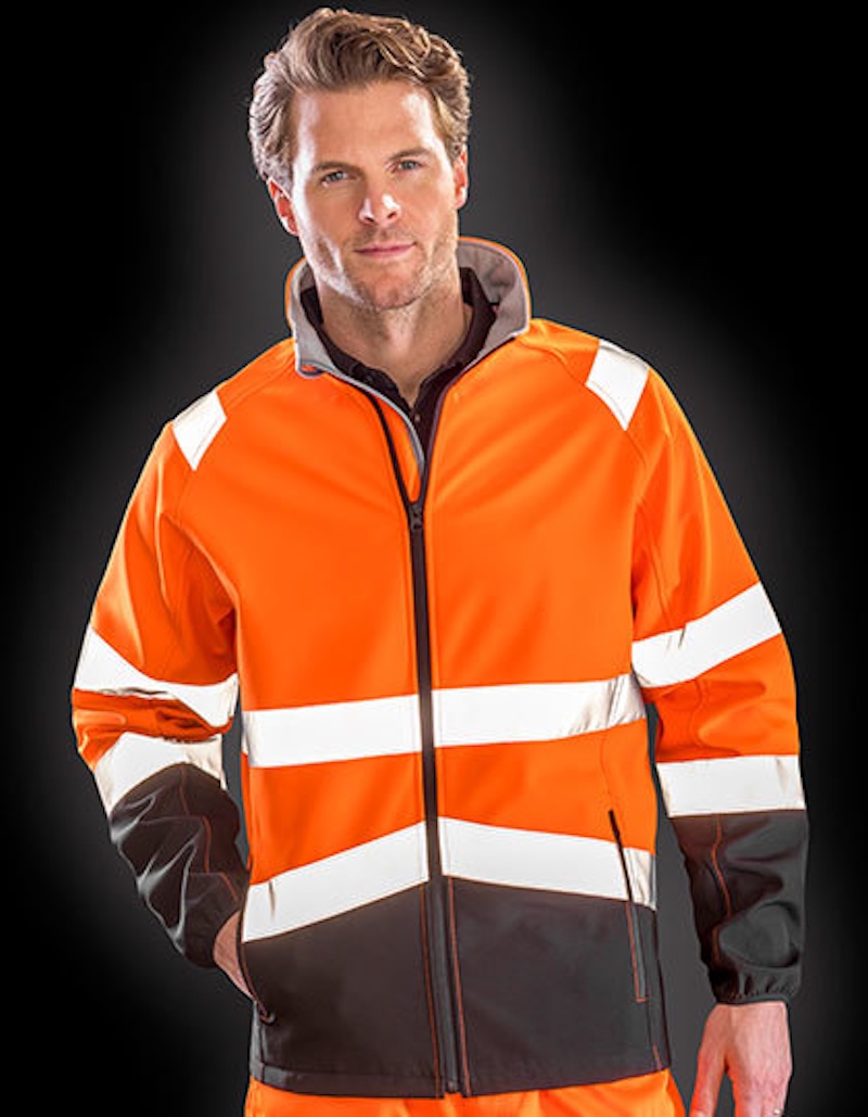 Printable Safety Softshell Jacket SafeGuard RT450