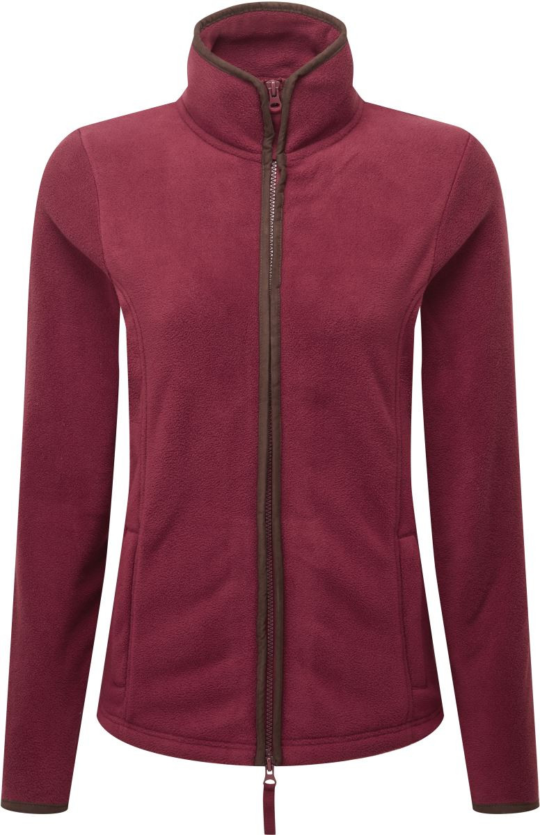 burgundy/ brown