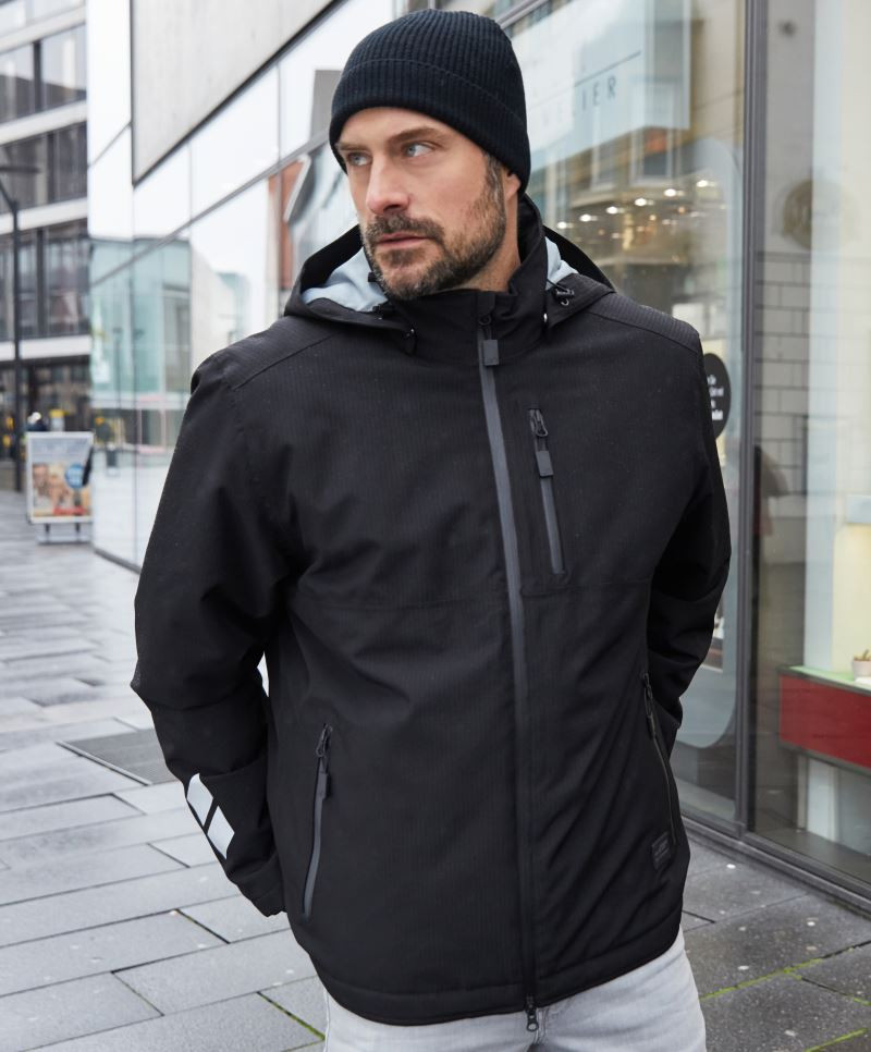 JN1815-foto Padded Hardshell Workwear Jacket  James&Nicholson JN1815