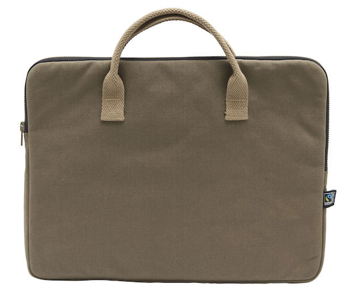 141040-darkolive Canvas Computer Case 13'' Cottover 141040