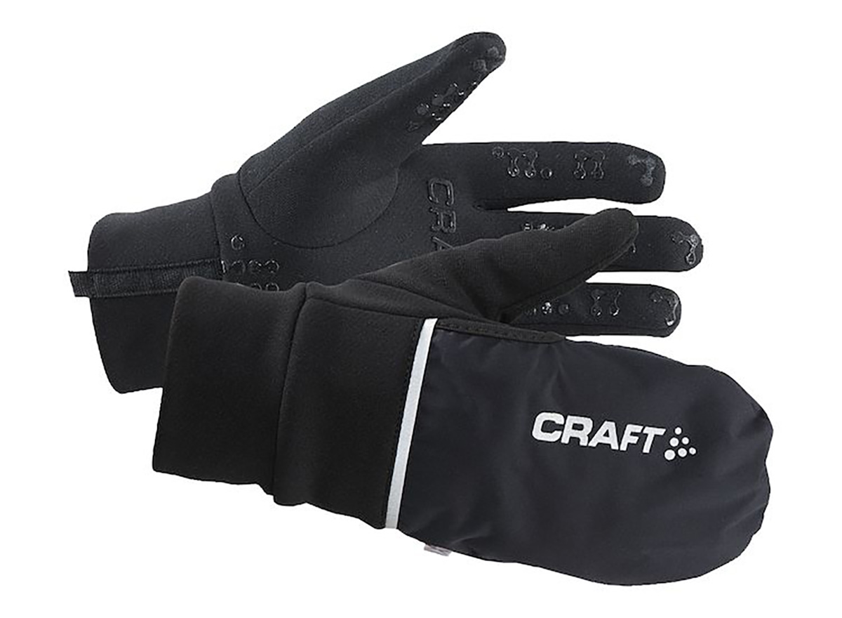 gloves-black-black HYBRID WEATHER GLOVE Craft 1903014