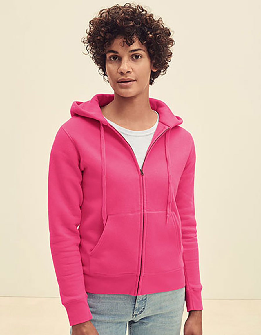 Premium Lady-Fit Hooded Jacket 2118 Premium Lady-Fit Hooded Jacket 2118