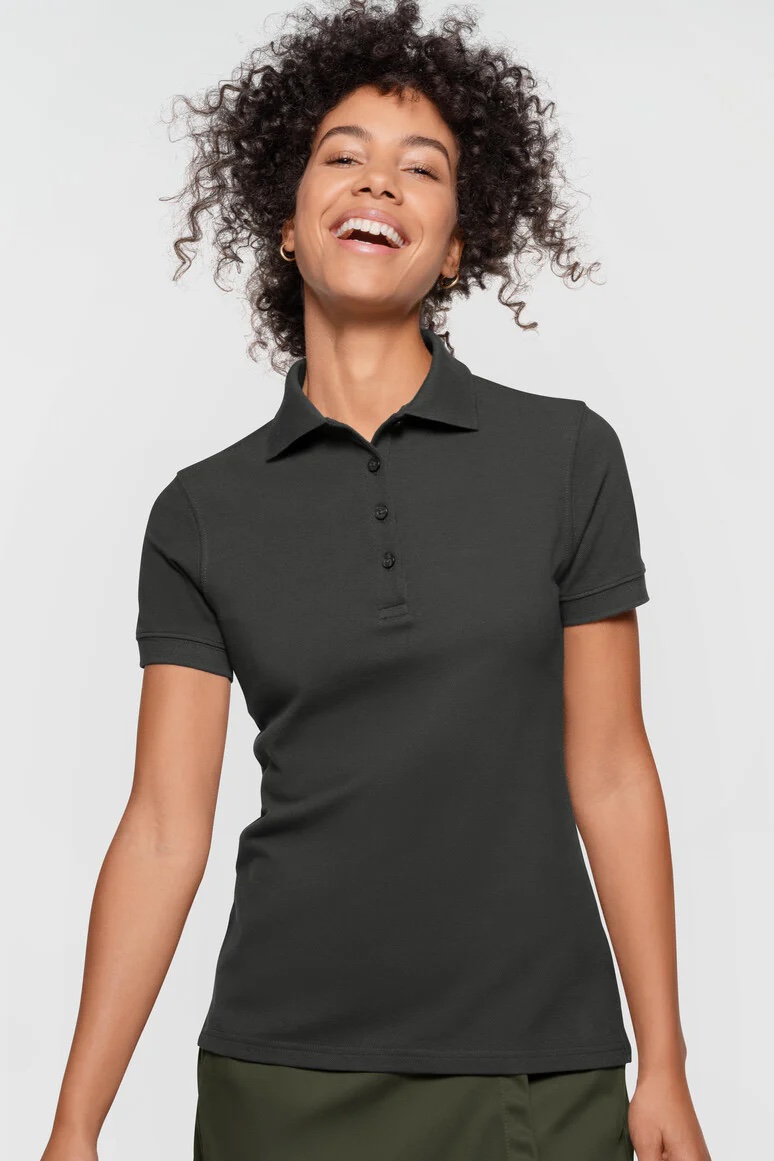 HAKRO Label-Free Damen Poloshirt Heavy MIKRALINAR® ECO 0303