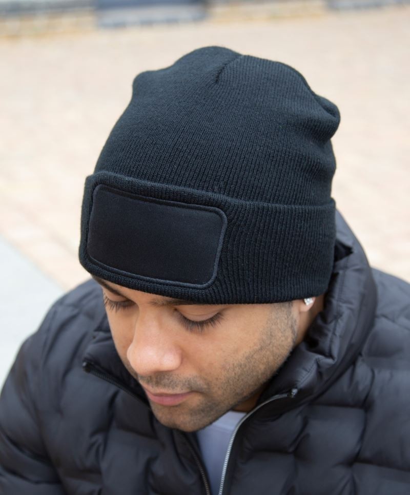 RC034X-foto Thinsulate™ Patch Beanie Result RC034X