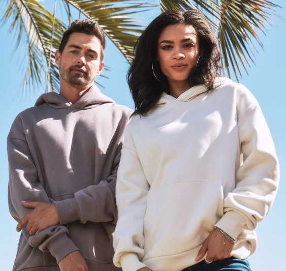 Schwerer Oversize Unisex Kapuzen Sweater Next Level Apparel NX9307 Schwerer Oversize Unisex Kapuzen Sweater Next Level Apparel NX9307