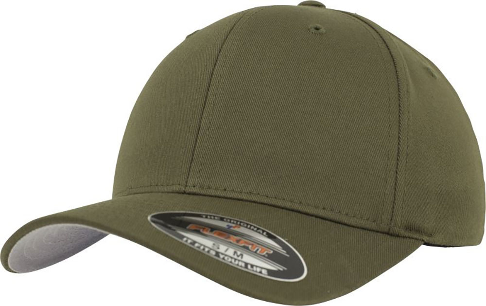 6277-olive Flexfit Wooly Combed Twill 6277 olive