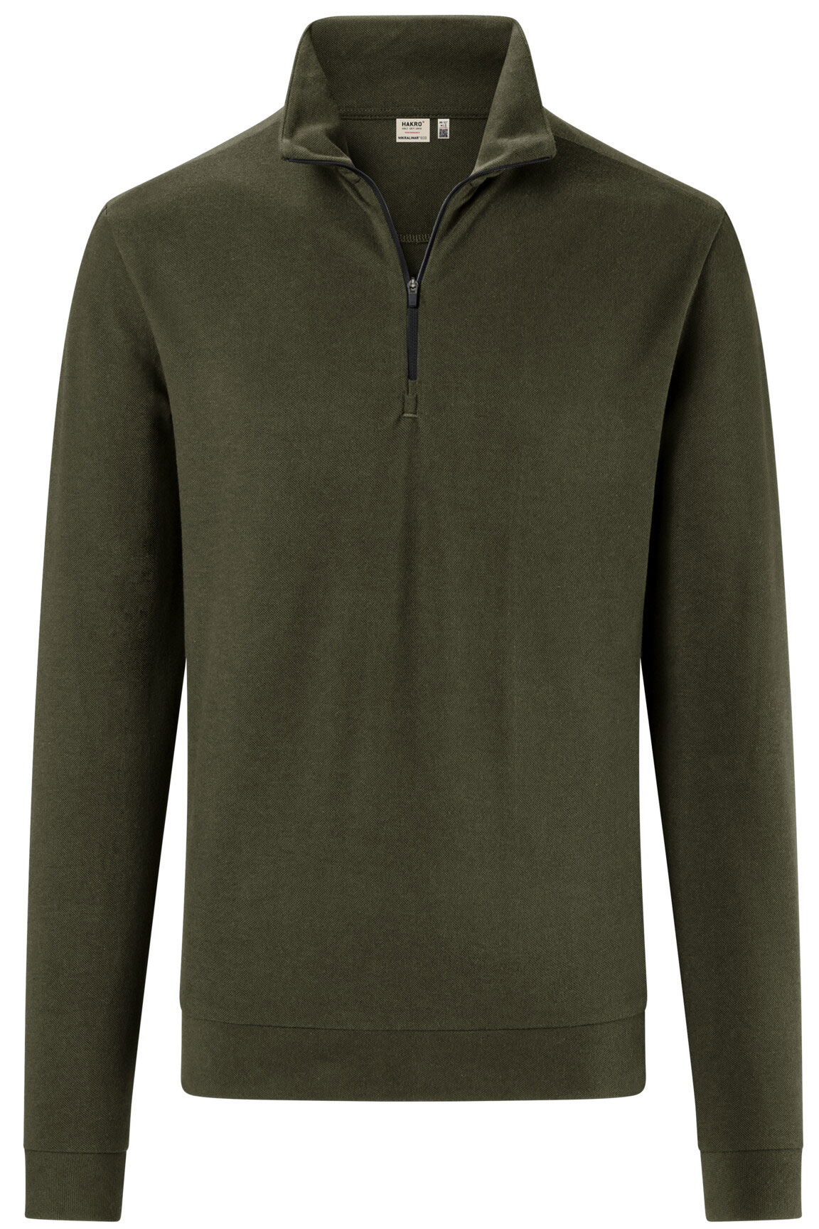 HAKRO Zip-Longsleeve Piqué MIKRALINAR® ECO 535 HAKRO Zip-Longsleeve Piqué MIKRALINAR® ECO 535