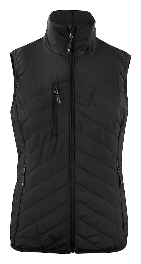 2121037-schwarz Harvest Deer Ridge Lady Vest 2121037