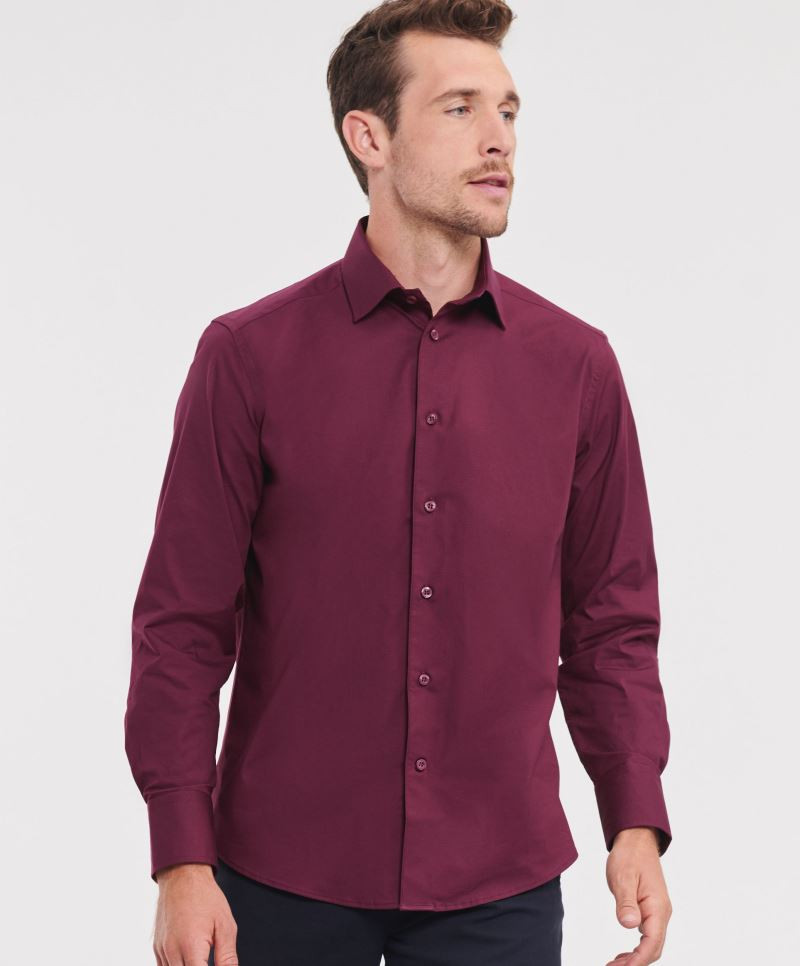 Russell 946M Stretch Hemd langarm figurbetont Russell 946M Stretch Hemd langarm figurbetont