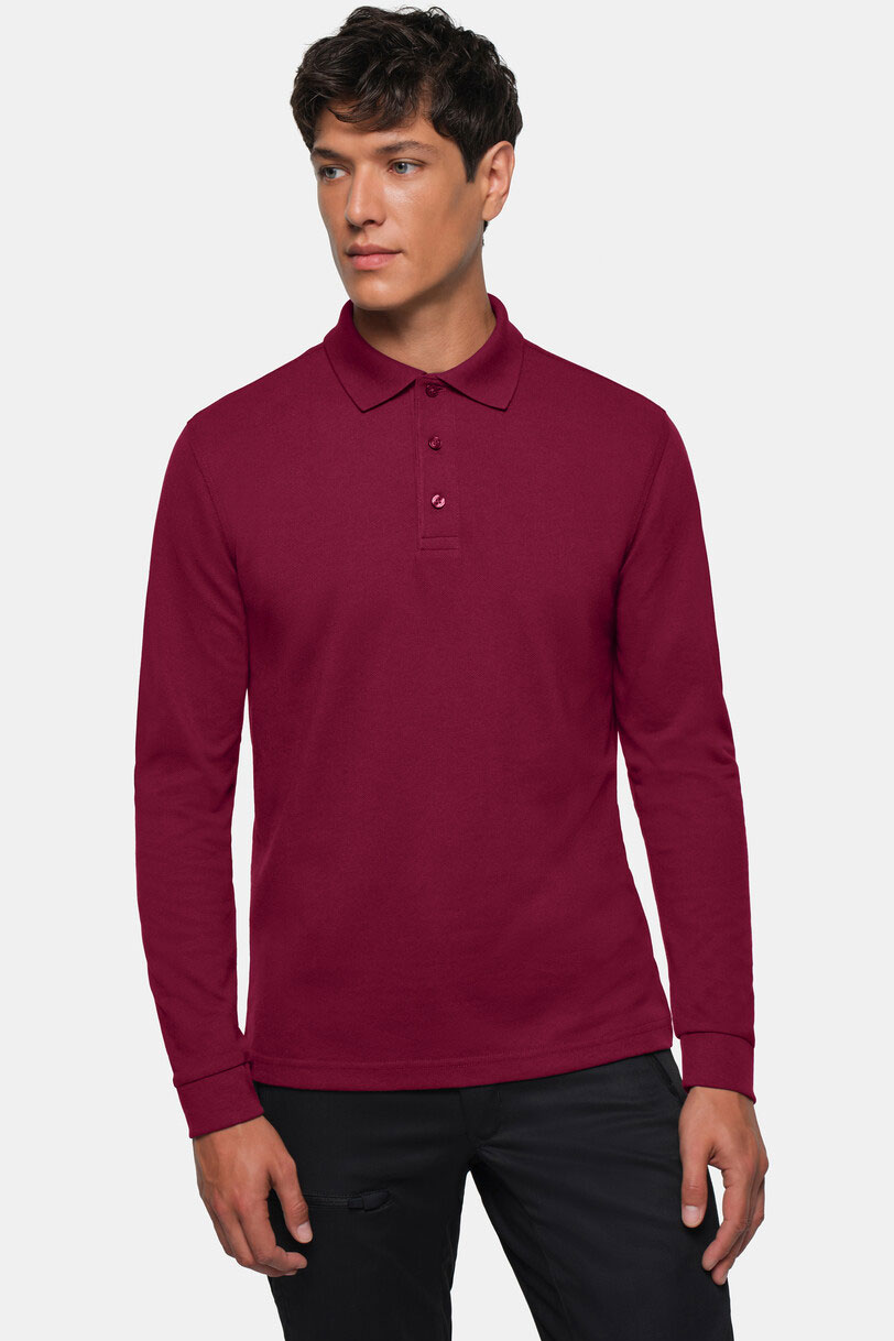 Hakro Longsleeve-Poloshirt Mikralinar® 0815