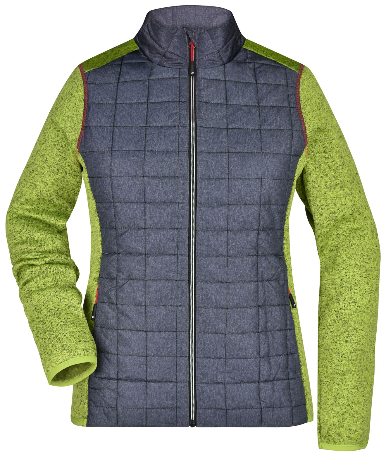 JN741-kiwi-anthracite kiwi melange/ anthracite melange