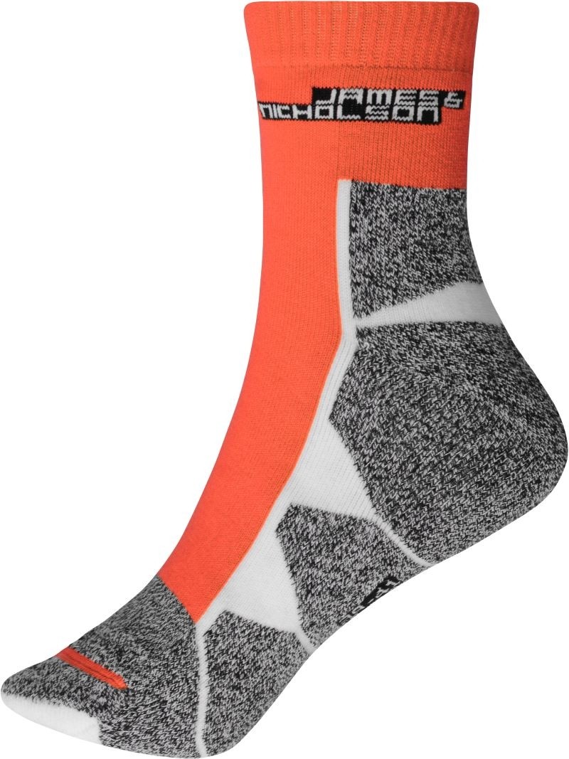 JN215-brightorange1 Sport Socks bright orange