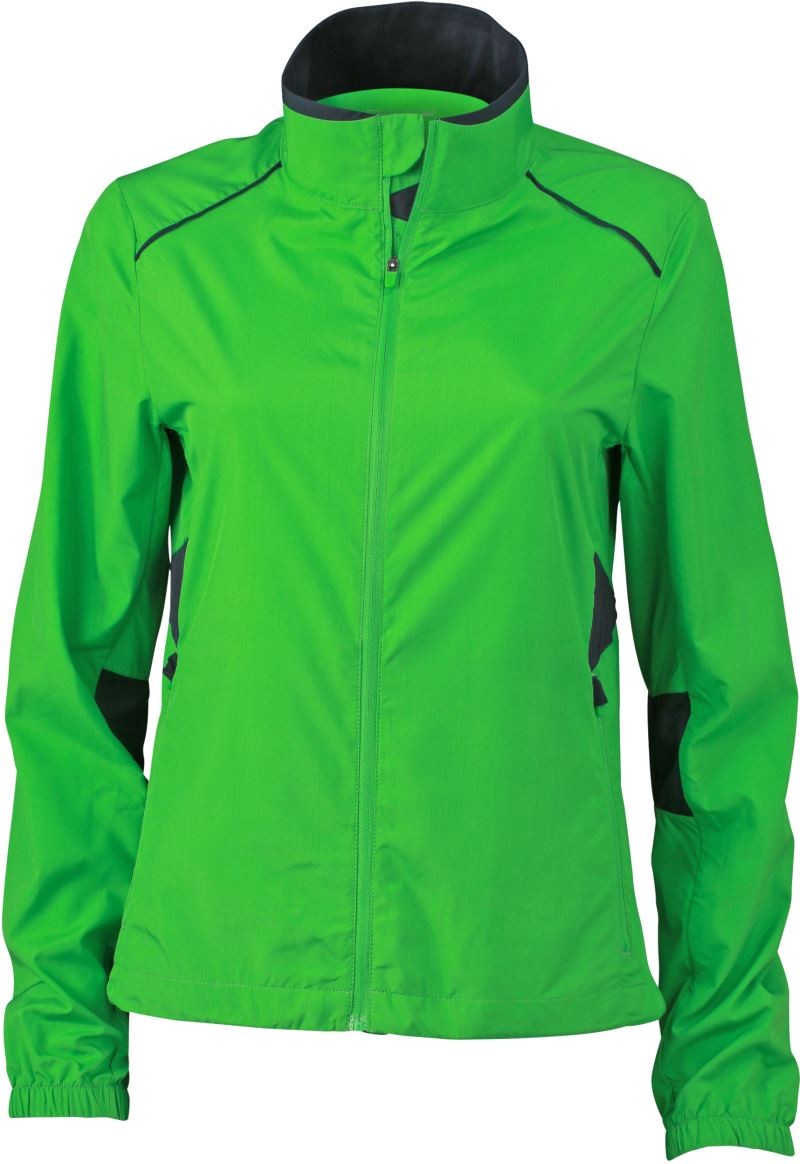 JN475_green_irongrey Ladies' Performance Jacket JN475
