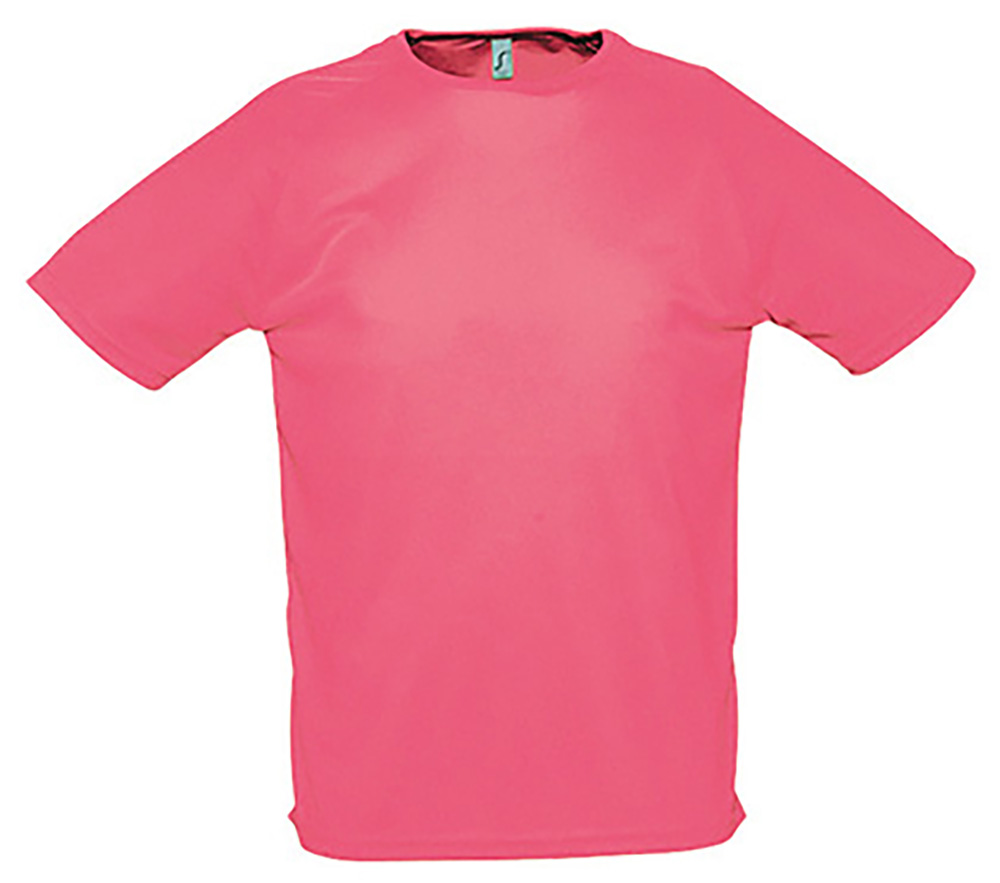 Sporty-Man-neoncoral neon coral