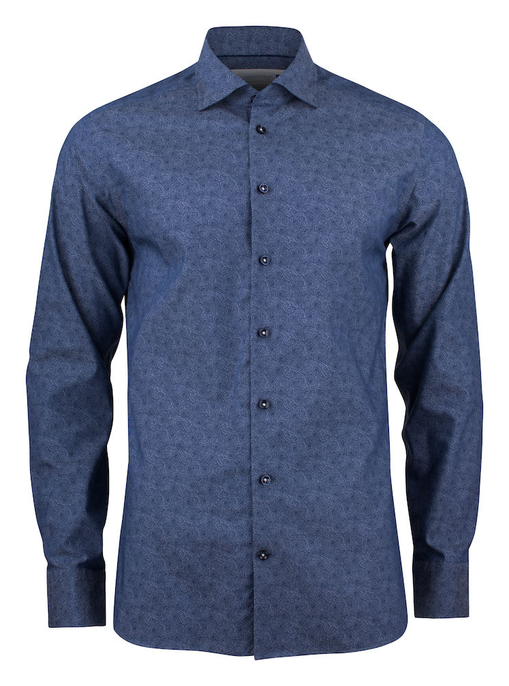 Purple-Bow-143-Slim-front 551 Indigo Paisley