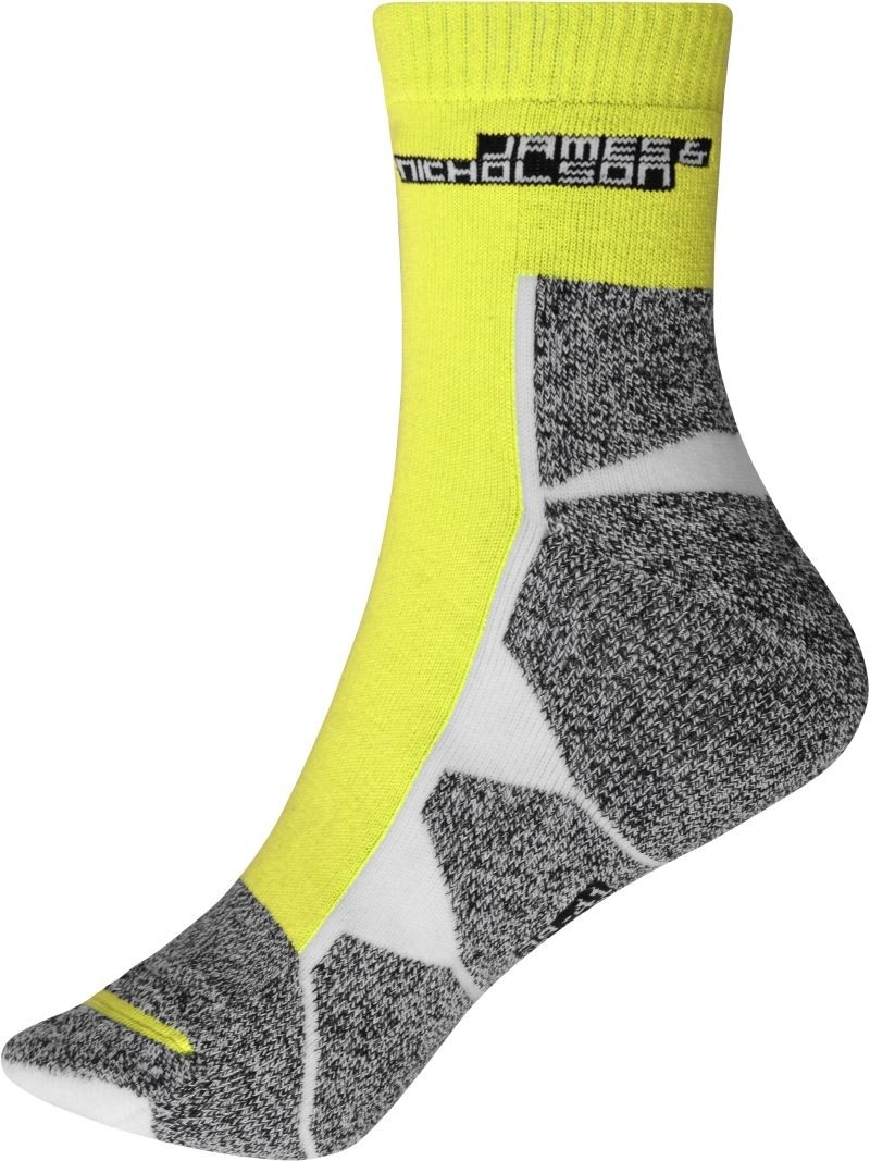 JN215-brightyellow1 Sport Socks bright yellow