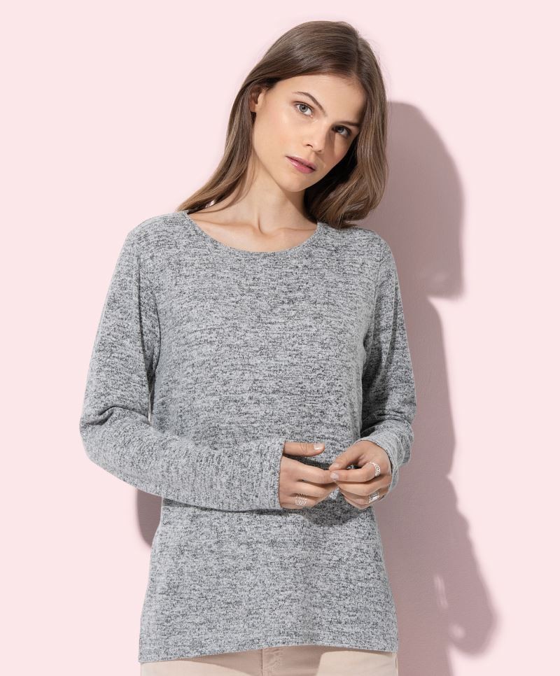 St9180-foto Knit Sweater Women Stedman ST9180