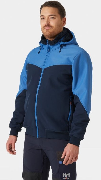 Workwear Winter-Softshelljacke mit Faserpelz "Oxford" Helly Hansen 74291 Workwear Winter-Softshelljacke mit Faserpelz "Oxford" Helly Hansen 74291