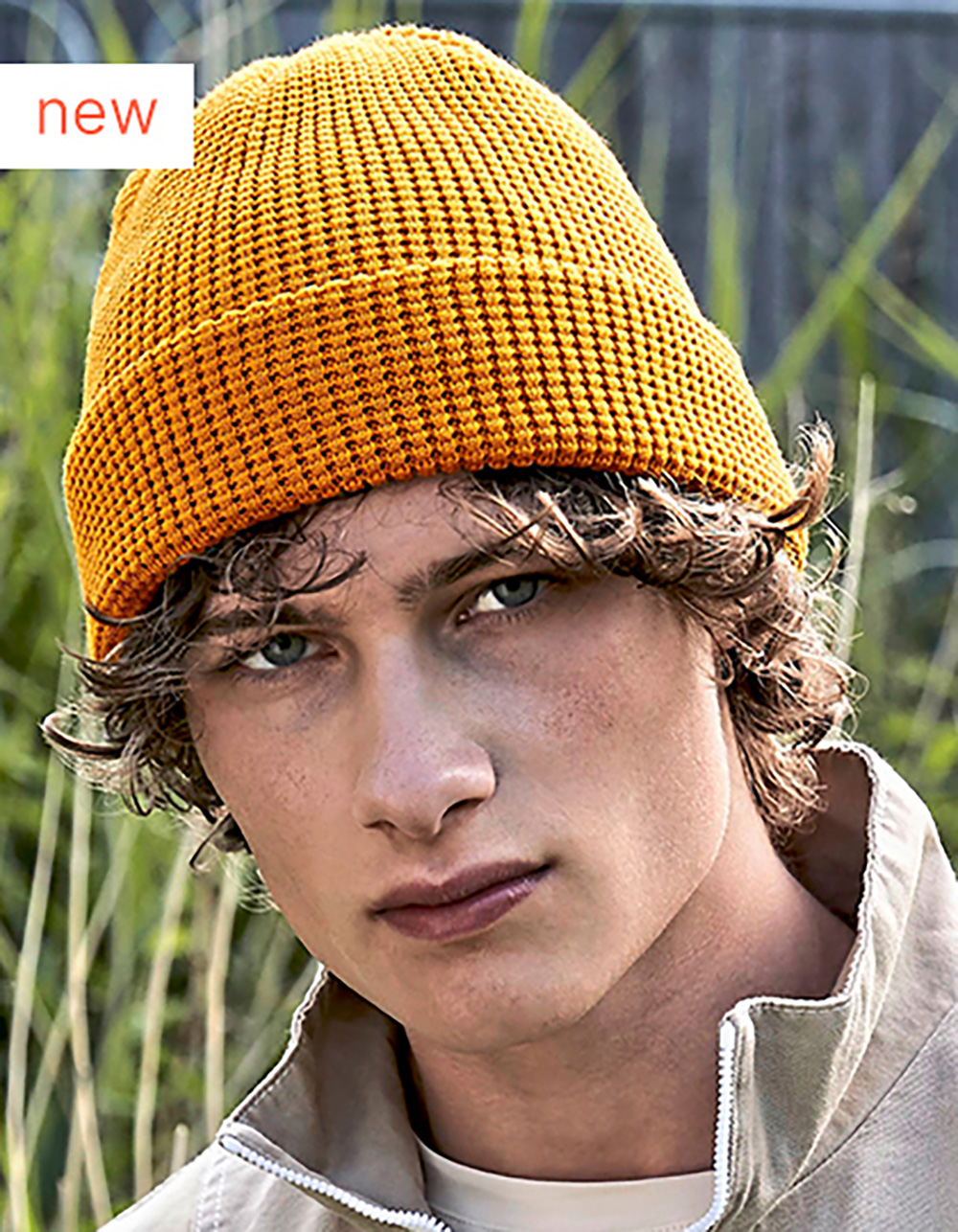 Organic Cotton Waffle Beanie Beechfield CB52N