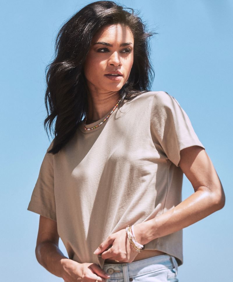 Schweres Oversize Damen Crop Top Next Level Apparel NX7610 Schweres Oversize Damen Crop Top Next Level Apparel NX7610