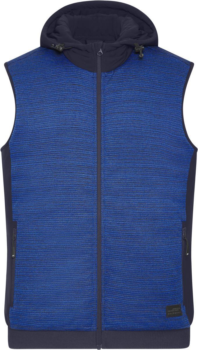 JN1848-royal royal melange/ navy