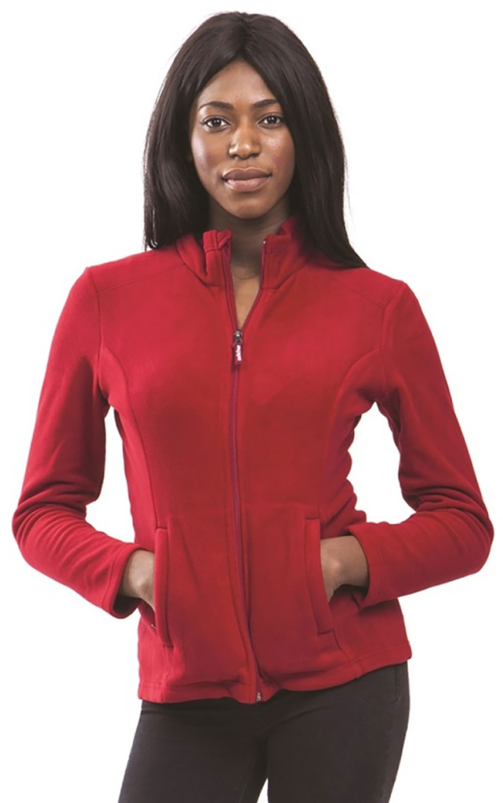 6061-Montreal-rot Montreal Faserpelz Damen Jacke 6061 Switcher