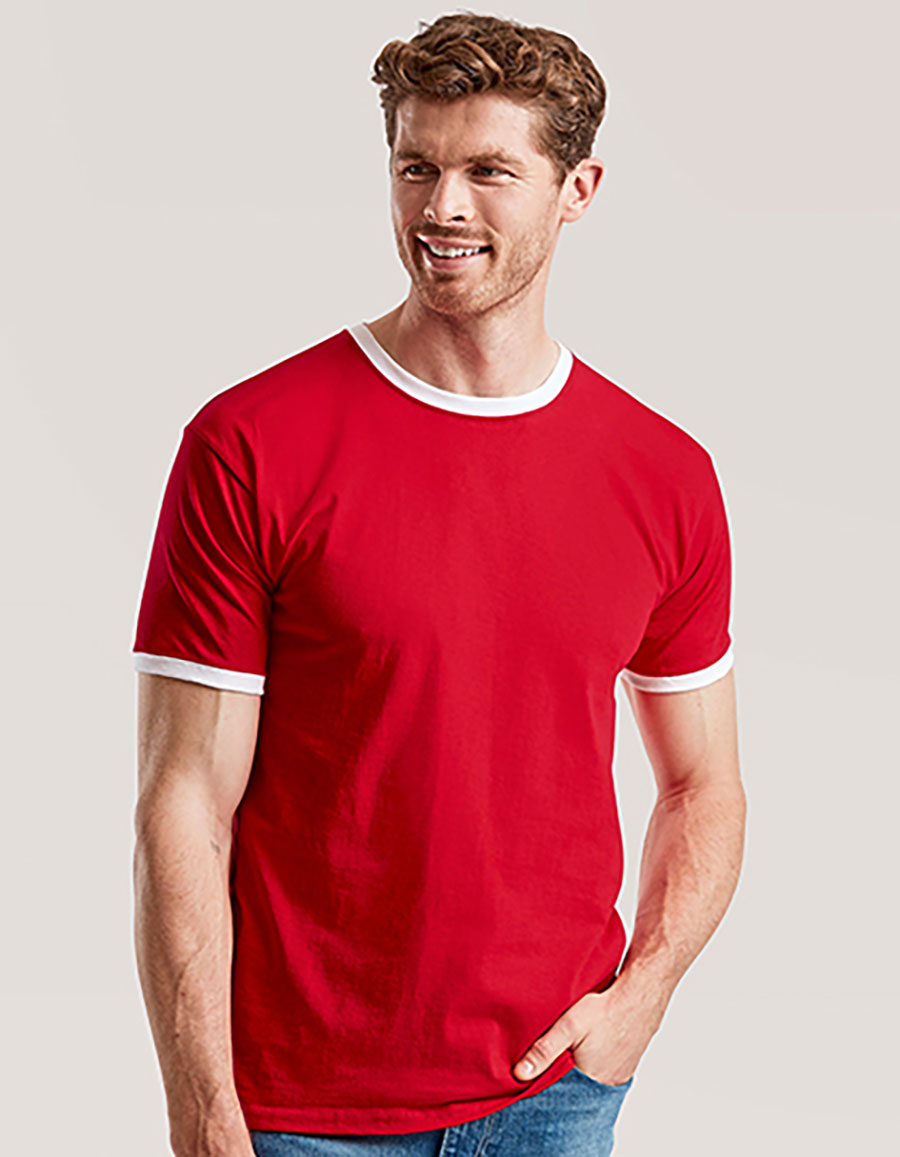 Ringer Tee Fruit of the Loom 1168 Ringer Tee Fruit of the Loom 1168