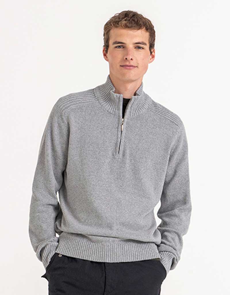 Wakhan 1/4 Zip Sustainable Sweater Ecologie EA061