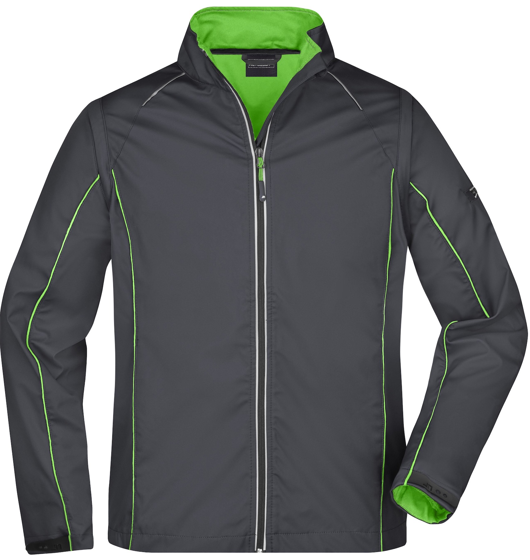 iron grey/ green