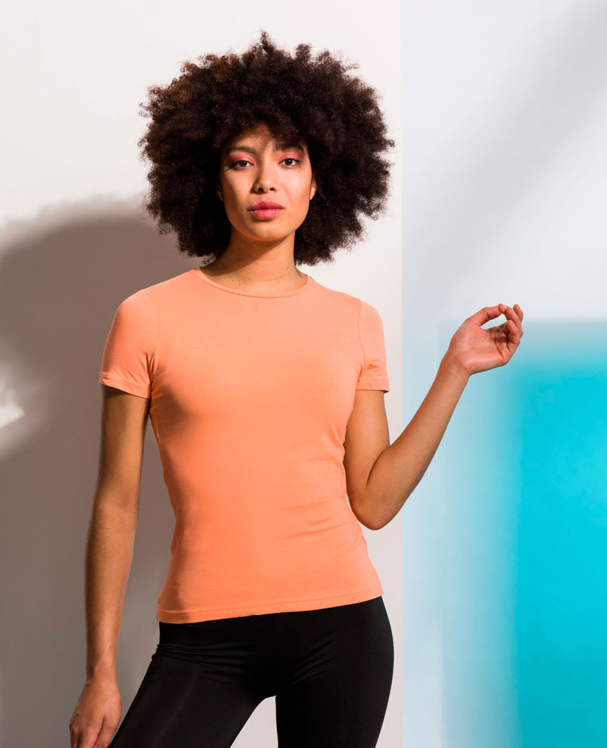 SK121_CORAL_21_02-scaled Women´s Feel Good Stretch T SK121