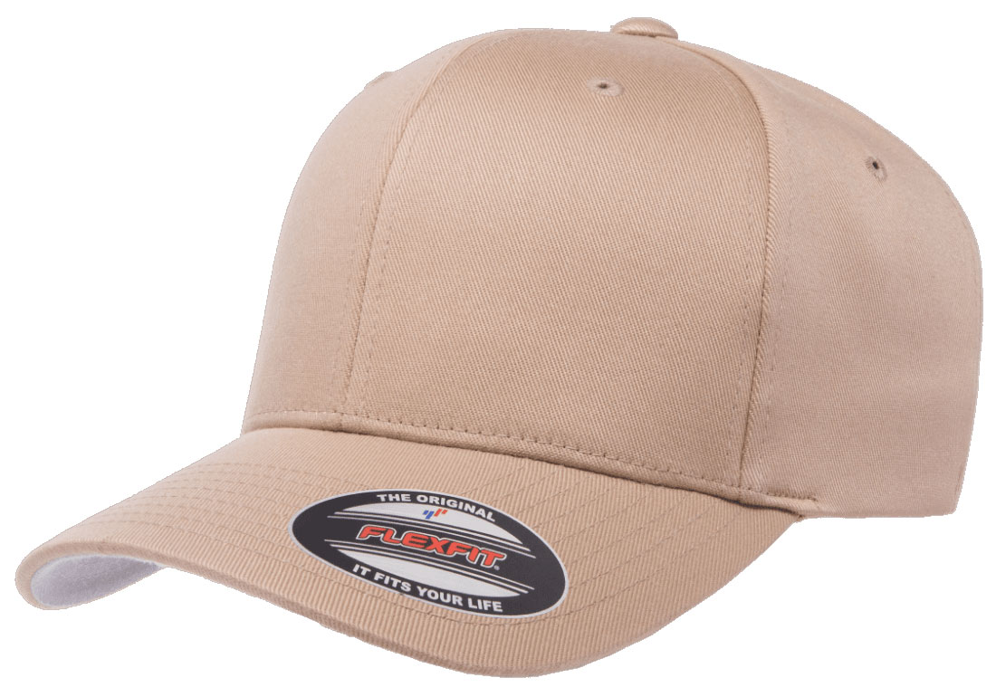 6277-khaki Flexfit Wooly Combed Twill 6277 khaki